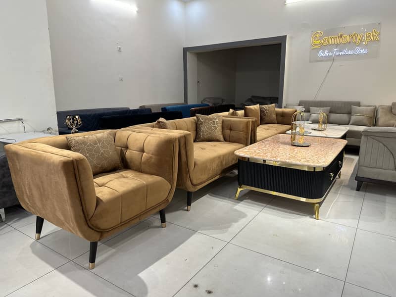 6 Seater Sofa Set || SOLID WOODEN SOFAS SET | SOFA SET 2