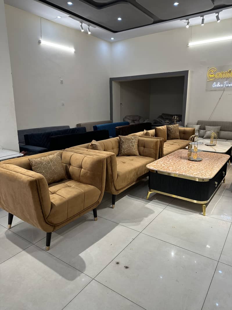 6 Seater Sofa Set || SOLID WOODEN SOFAS SET | SOFA SET 3