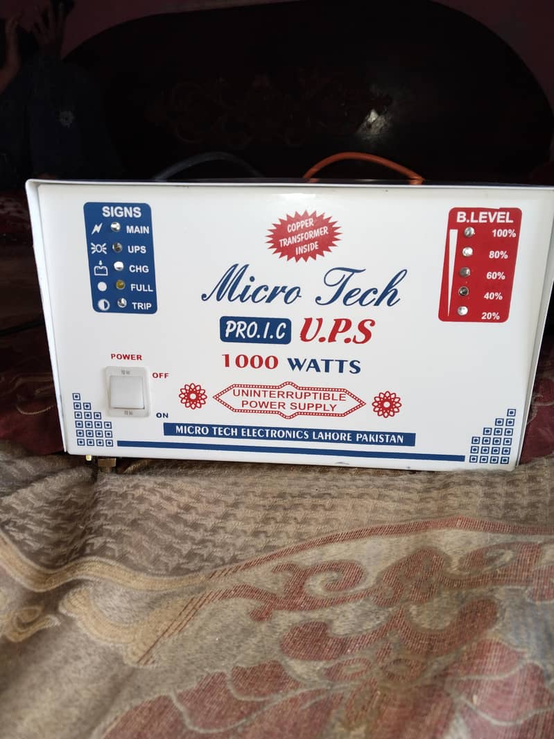 microtech ups 1000 watts 0