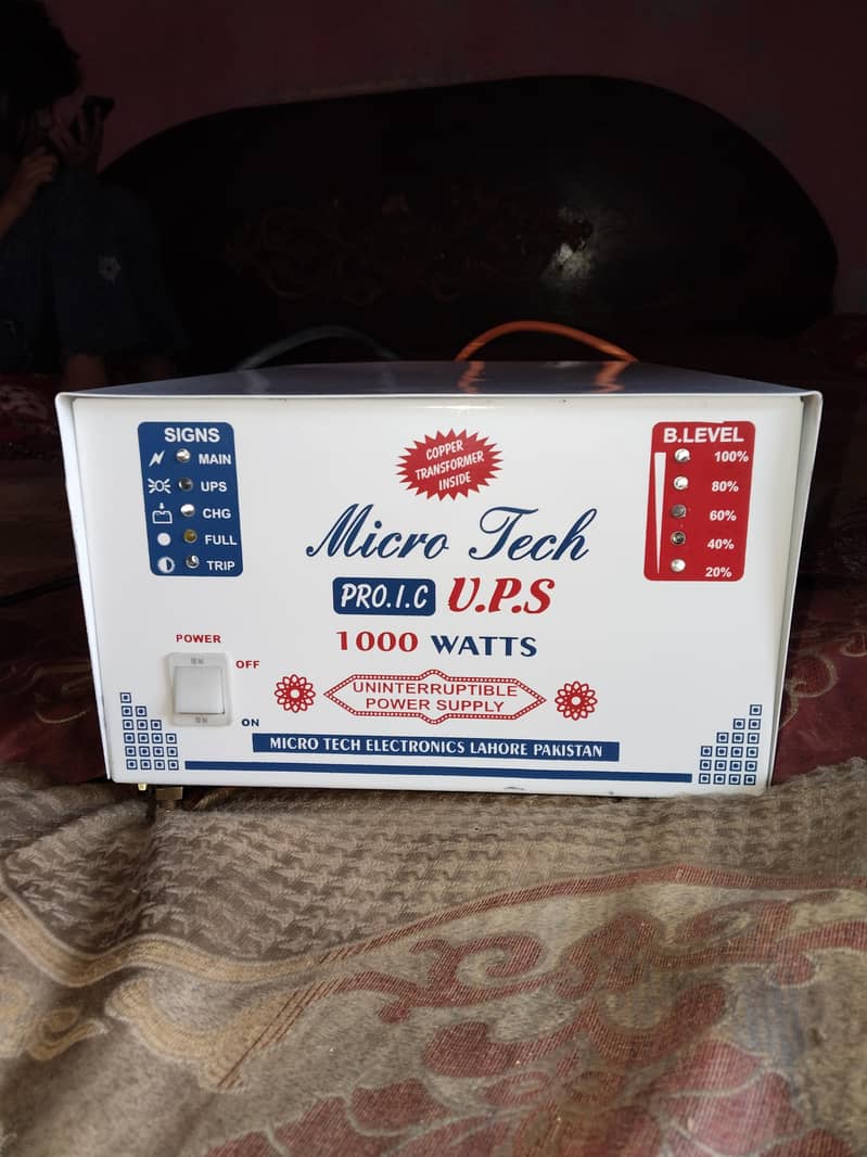 microtech ups 1000 watts 3