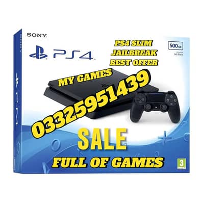 PS4 JAILBREAK 500GB AVAILABLE AT MY GAMES !
