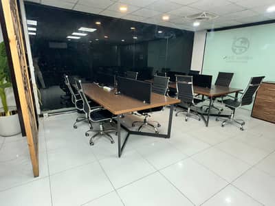 Furnished office available in gulberg