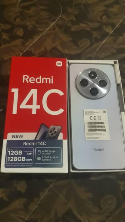 Xiaomi Redmi 14C new condition 10by10 exchange