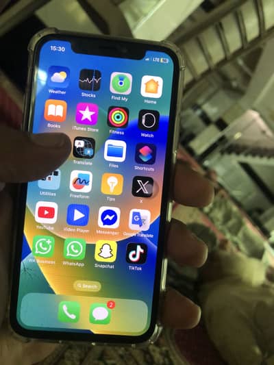 Iphone x 64gb white pta approve