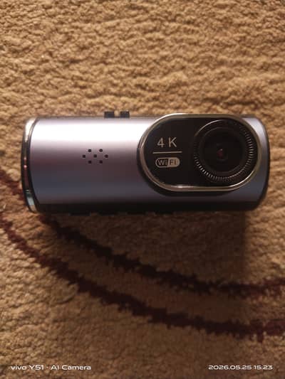 Dam cam brand new 10/10 with multiple function and type-c car charger