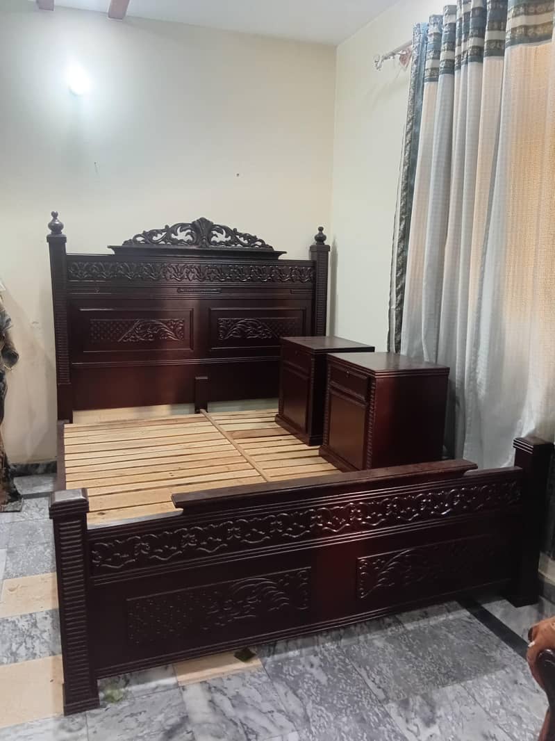 Double Bed Side Table Dressing Table 2