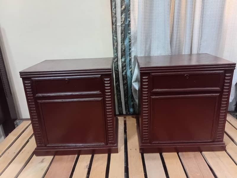 Double Bed Side Table Dressing Table 4