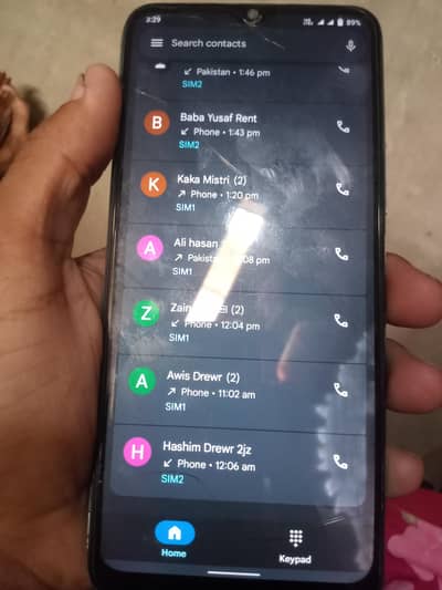 Vivo y20 4/64 only phone panel change niishan he thora sa pic me dekh