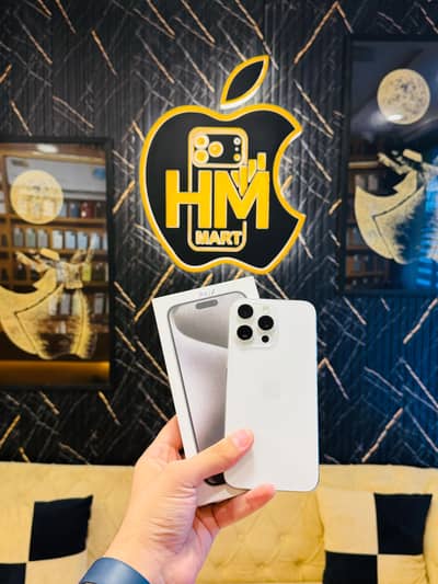 iphone 15 Pro Max with Box Only 512GB Non PTA Not JV 92 Health WP