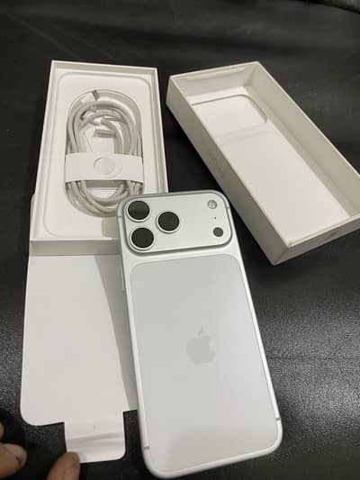 17 pro max 256gb. 2month sim time available