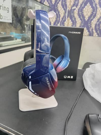 PHONIKAS Q8S Wireless Headphone Gaming+Music Lovers k  Liye Zabrdast