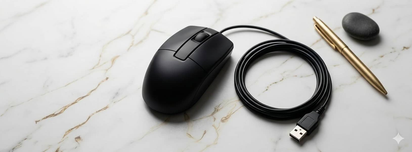 Gently Used Wired USB Mouse - Perfect Condition (Urgent Sale) 0