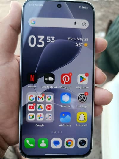 Infinix Hot 60 Pro 8-128 Full Box Lush Condition.