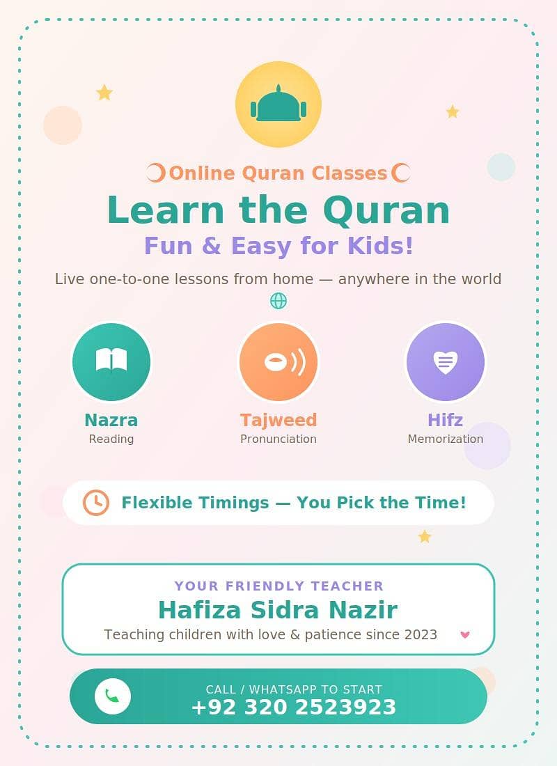 teaching Quran 0