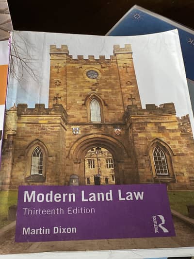 Modern Land Law by Martin Dixon