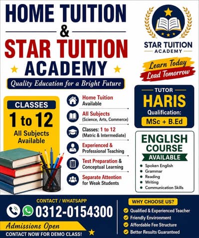 Star Academy + Home tuition