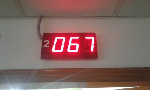 IP displays and IP Keypads for Queue Management System