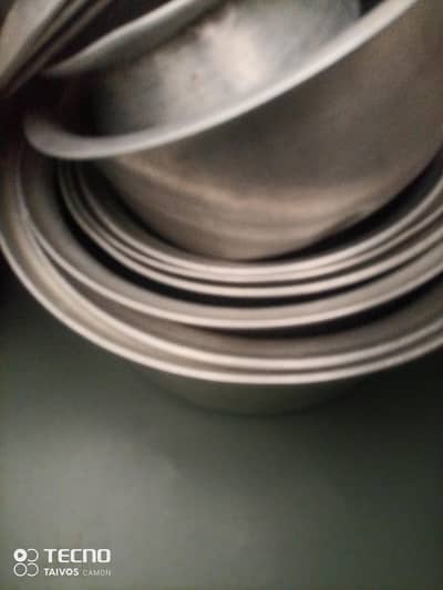 stainel steel bowl sets 6 piece