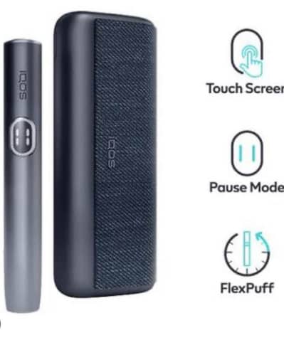 IQOS ILuma I Prime Midnight Black -Shams Tabacco heating System