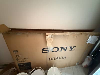 Sony Bravia 75” 4K HDR Smart TV – UAE Imported- new- panel Damaged