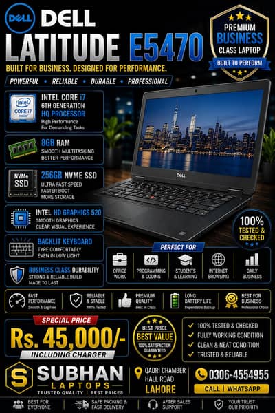  DELL LATITUDE E5470 