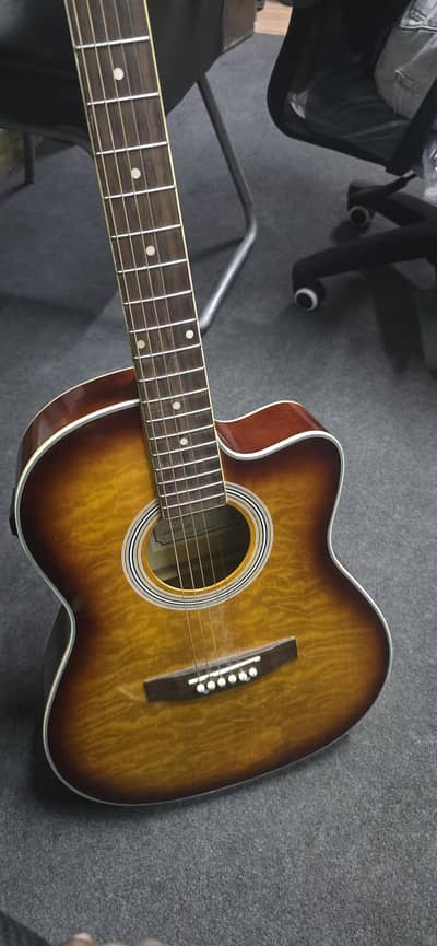 Semi acoustic gutiar