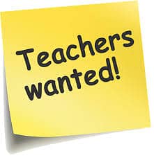 Teacher Required