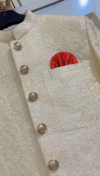 Groom sherwani with sehra