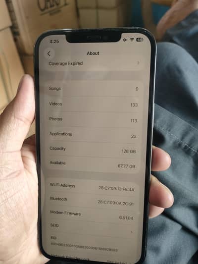 iphone 12pro max jv new condition for sale