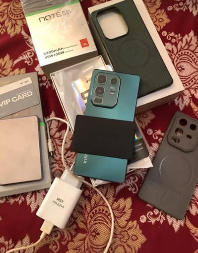 Infinix Note 50 8/256 With Box Charger Power Bank