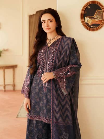 BRAND MOHAGNI Summer Collection  Unstitch Replica
