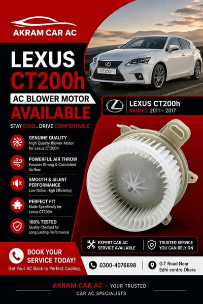 All Cars Ac Parts Available