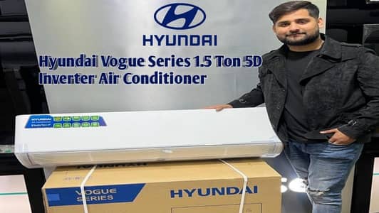Hyundai 1.5 Ton T3 DC Inverter AC Air Conditioner