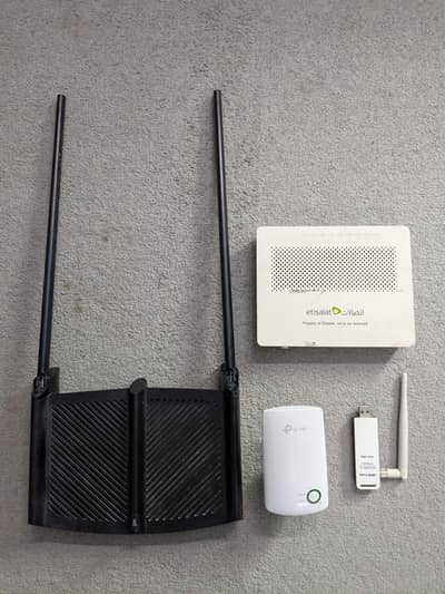 TP Link Wireless Devices + Huawei Fiber Device