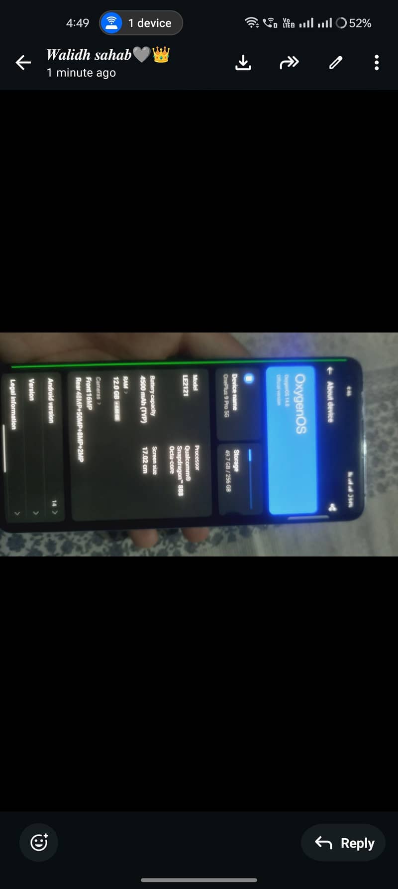 One Plus 9 Pro 1