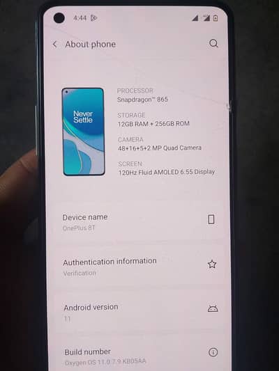 OnePlus 8T For Sale – Excellent Condition