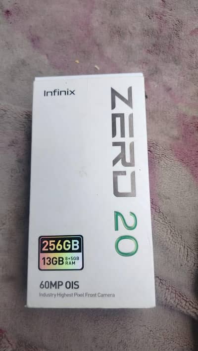 infinix zero 20 with box exchange possible