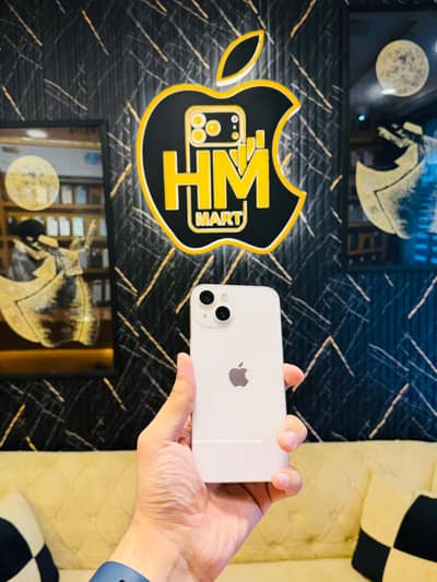 iphone 13 128GB PTA Approved Physical Esim 90 Health Waterpack