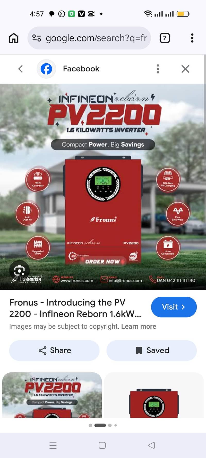 fronus invter 6