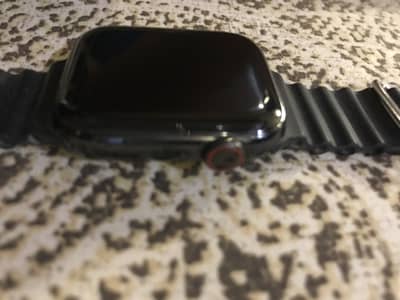 Series 4 Lte 44mm stainless steel sapphire crystal glass