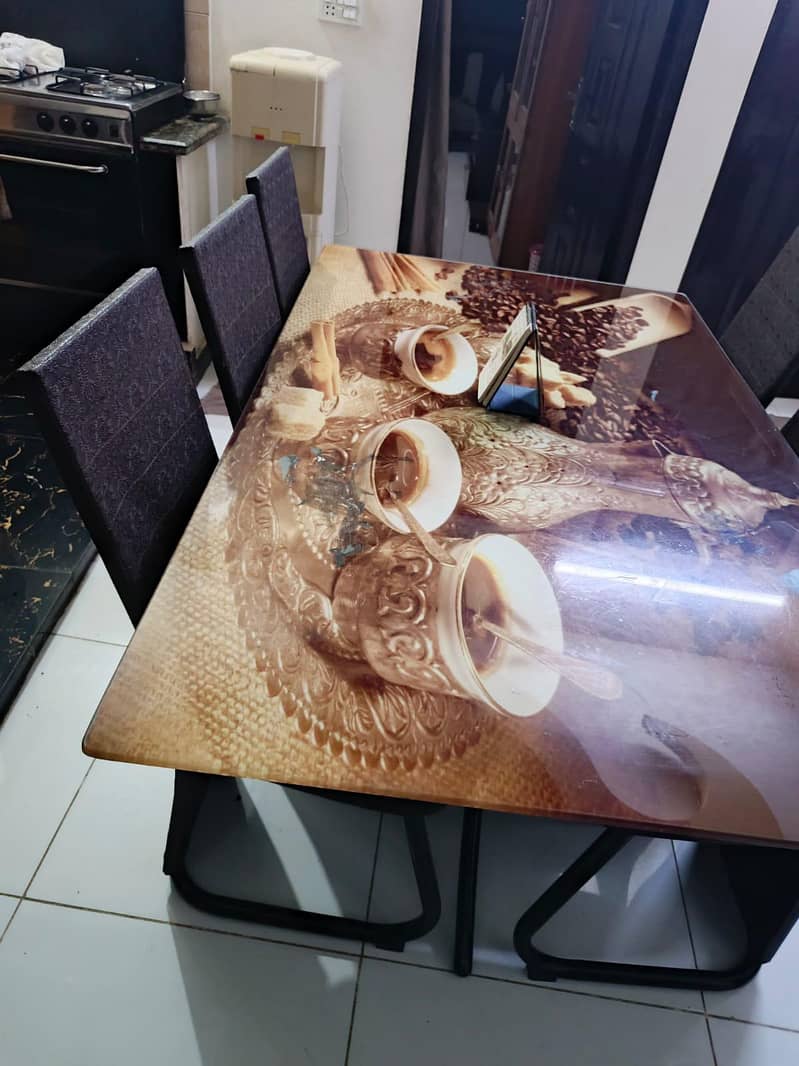 6 Seater dining table 2