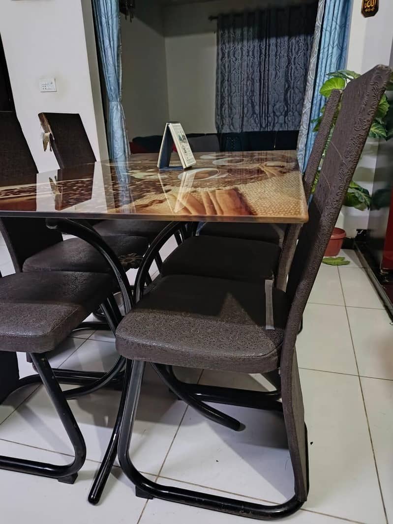 6 Seater dining table 7