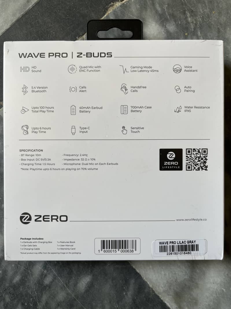 Wave Pro Zero Earbuds 1
