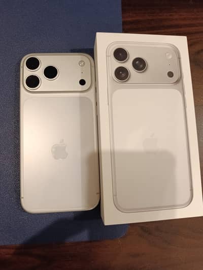 iPhone 17 pro max (Silver) Non PTA