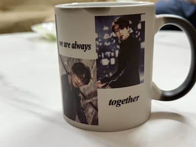 BTS merch original hot temperature cup