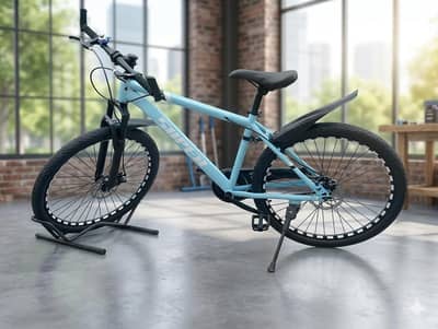 HKL Super 26 inch Bicycle with shocks and disc brakes - almost new