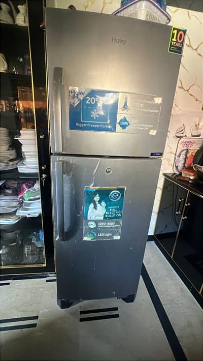 Haier fridge medium size like new for sale