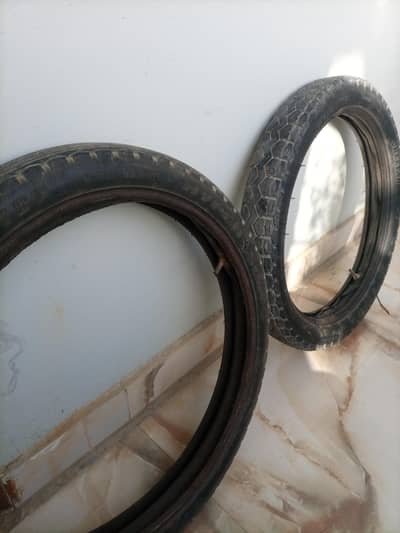 Honda 125 tyre + tube set