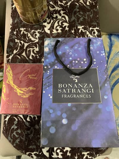 Brand new Bonanza Crystal rough perfume for sale