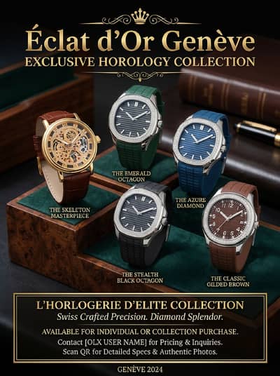 Premium Luxury Watch Collection – High-End Executive Timepieces (Brand